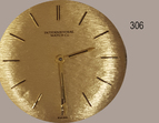 Asservat 306: Zifferblatt einer Uhr / International Watch Co. / Swiss