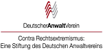 Logo Deutscher Anwaltverein Stiftung Contra Rechtsextremismus