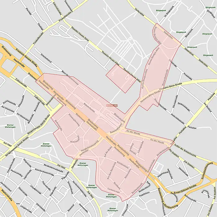 Besonderer Kontrollort Hauptbahnhof, Waffenverbotszone Bahnhofsvorstadt, Fernbusterminal, Nelson-Mandela-Park