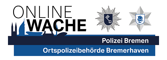Onlinewache der Polizei Bremen und Ortspolizeibehörde Bremerhaven
