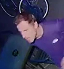 Fahndungsfoto des gesuchten Mannes