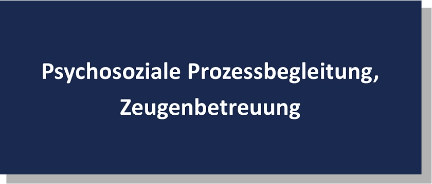 Psychosoziale Prozessbegleitung, Zeugenbetreuung, Betreuung Gericht