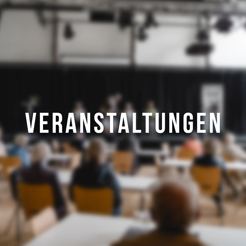 Übersicht Veranstaltungen