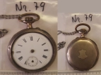 Asservat 79: Taschenuhr ohne Markenbezeichnung / ohne Zeiger