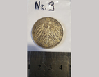 Münze Nummer 9 - Deutsches Reich 1908 - Drei Mark