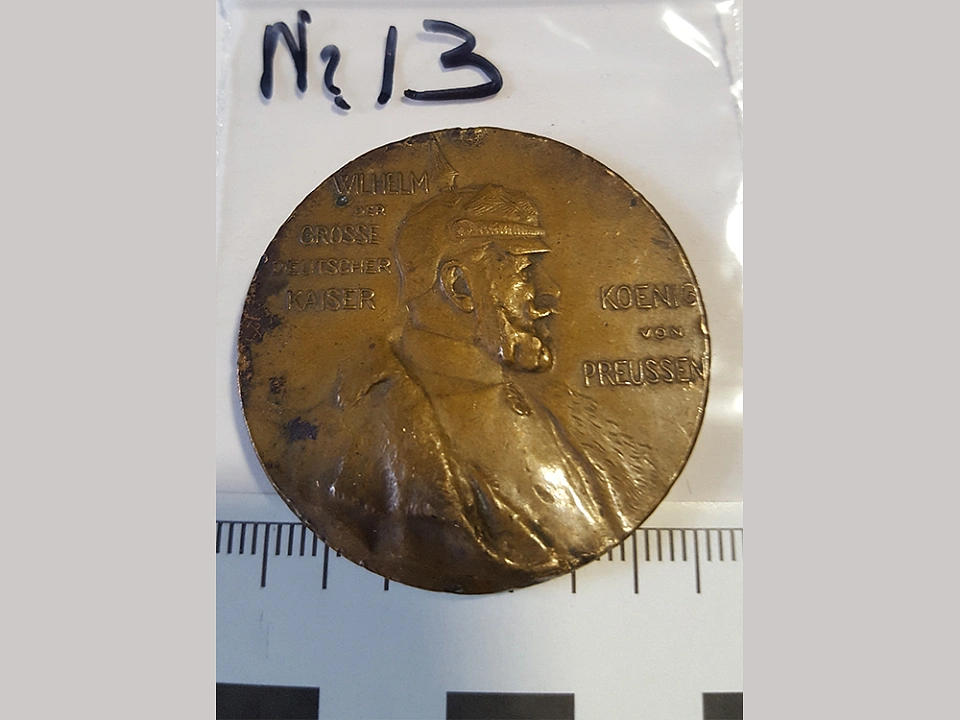 M&uuml;nze Nummer 13: Wilhelm der Grosse Deutscher Kaiser Koenig von Preussen