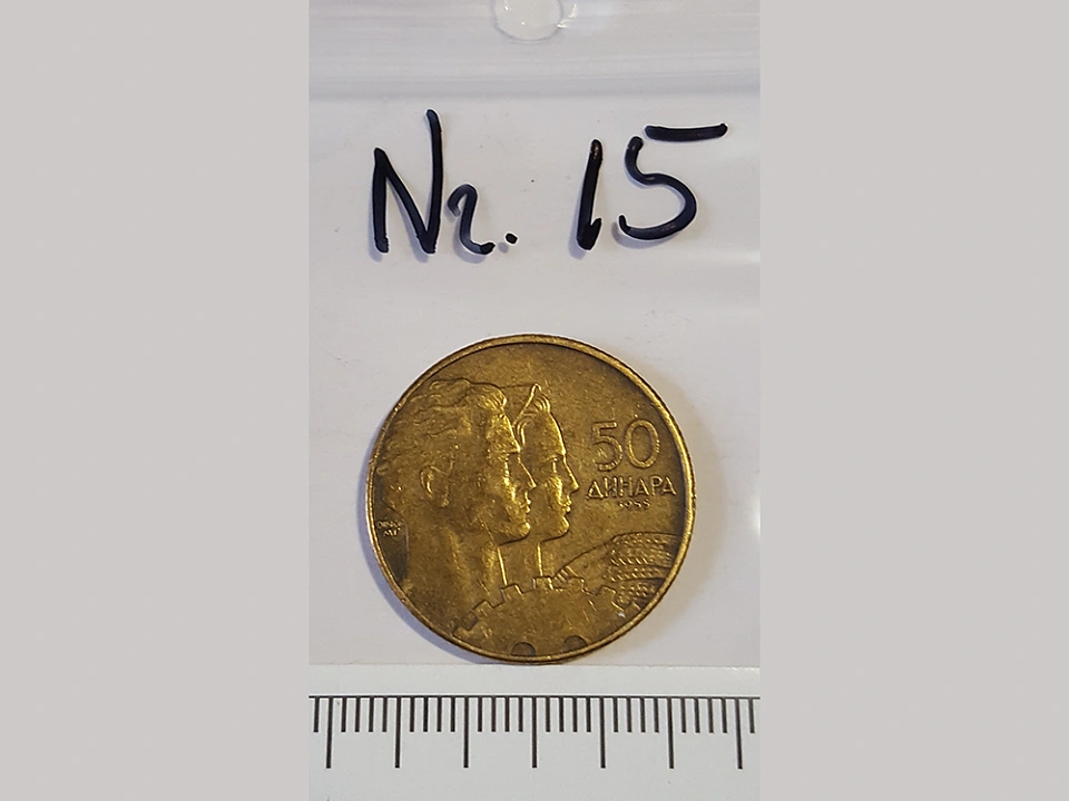 M&uuml;nze Nummer 15: 50 Anhapa 1955
