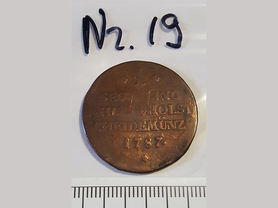 M&uuml;nze Nummer 19: 1787