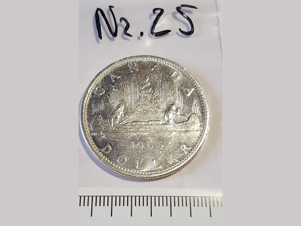 M&uuml;nze 25: Canada / 1965 / Dollar