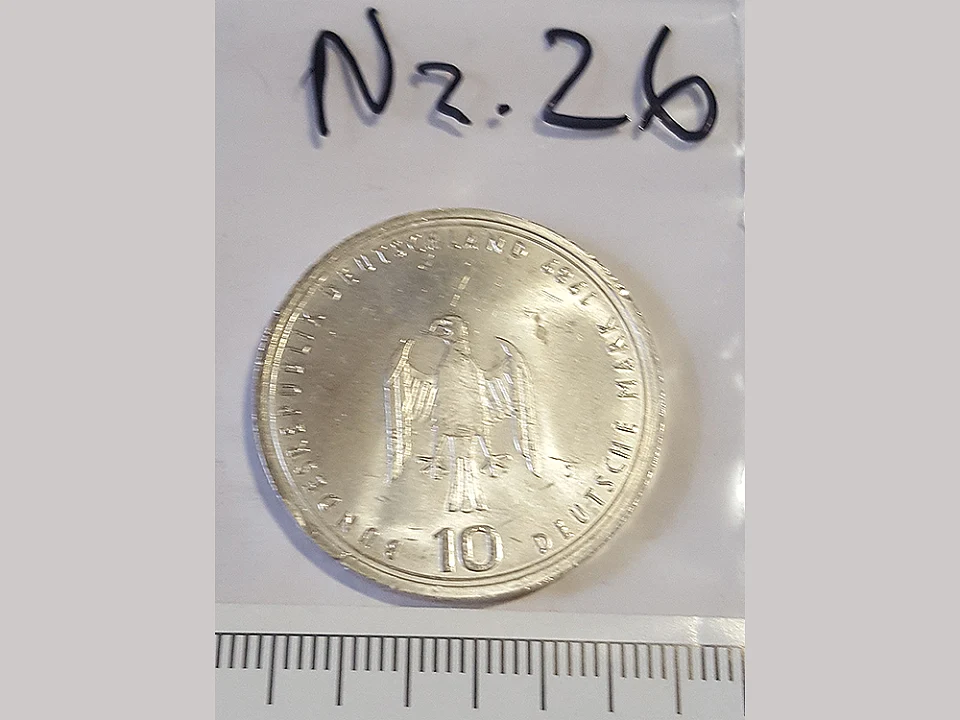 M&uuml;nze Nummer 26: Bundesrepublik Deutschland / 10 Mark