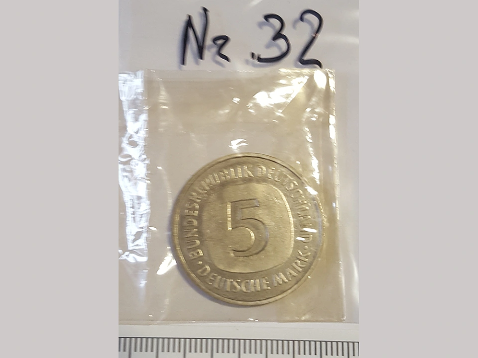M&uuml;nze Nummer 32: Bundesrepublik Deutschland / 5 Deutsche Mark