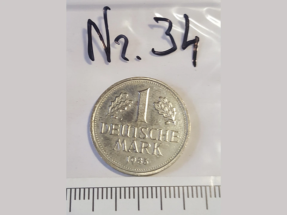 M&uuml;nze Nummer 34: 1 Deutsche Mark / 1983