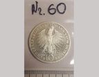Münze Nummer 60: Bundesrepublik Deutschland / 10 Deutsche Mark / 1992 / D