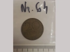 Münze Nummer 64: 20 Pfennig / 1969