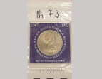 Münze Nummer 73: H.M. QUEEN ELIZABETH II / H.R.H THE PRINCE PHILIP DUKE OF EDINBURGH / SILVER WEDDING CROWN / 1947 - 1972