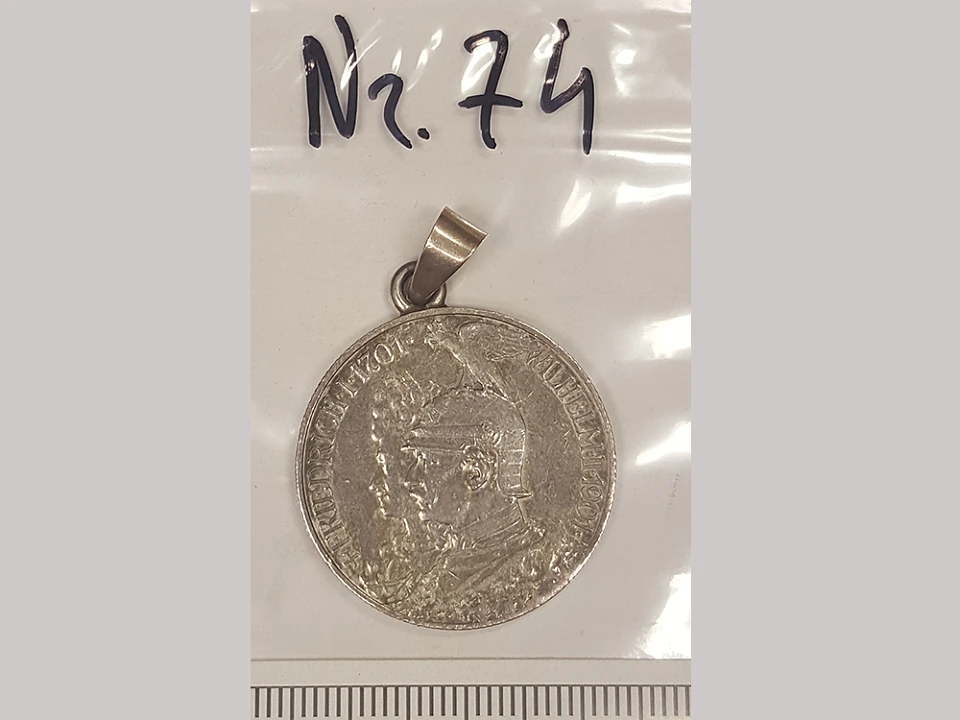 M&uuml;nze 74: Friedrich I 1701 / Wilhelm II 1901