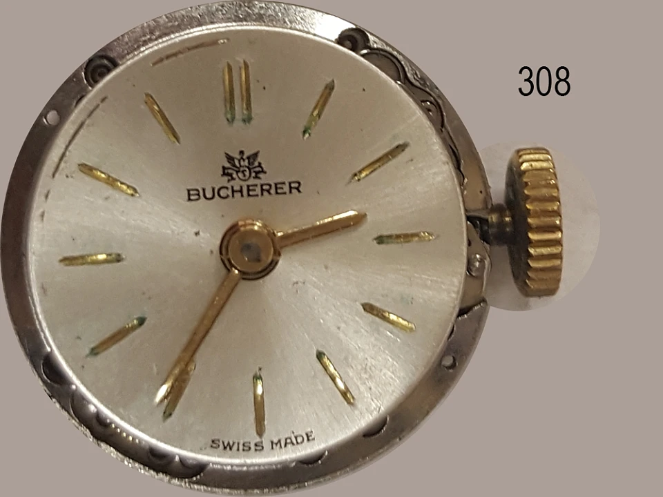 Asservat 308: Uhrwerk / Bucherer /Swiss Made
