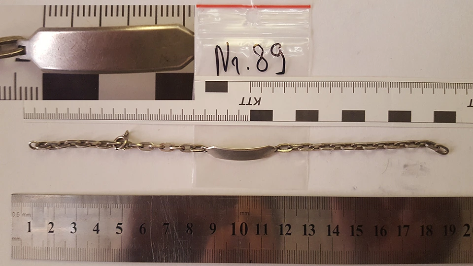 Asservat 89: Armband  / ohne Gravur
