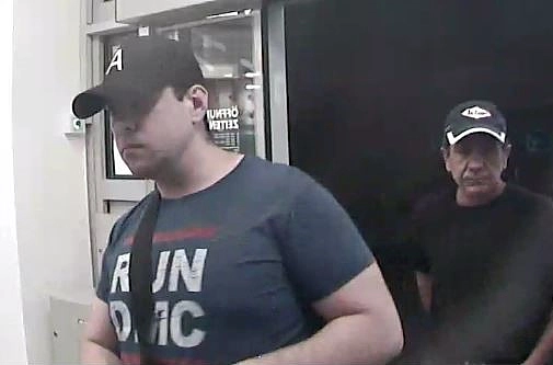 Abbildung von zwei Tatverd&auml;chtigen