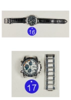 Abbildung einer mutmaßlich gestohlener Uhren