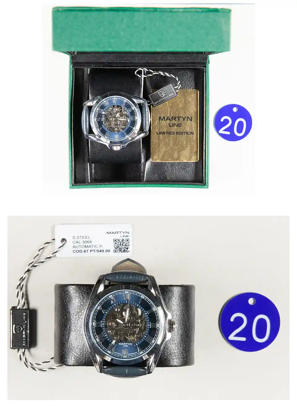 Abbildung einer mutma&szlig;lich gestohlenen Uhr 