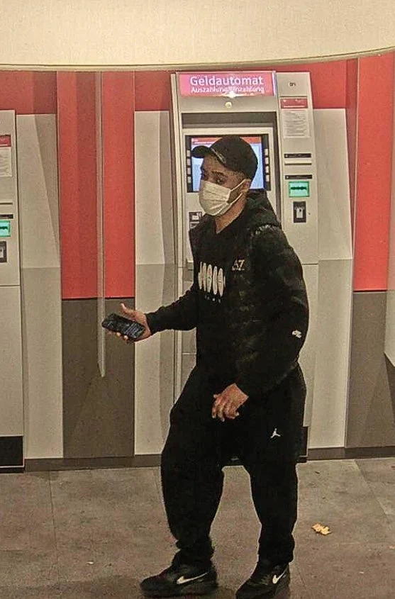 Abbildung eines Tatverd&auml;chtigen