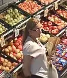 Foto einer Tatverdächtigen 