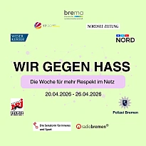 Logo ,,Wir gegen Hass"