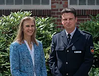 Fotoaufnahme von Dr. Yvonne Ingenbleek und Michael Zander