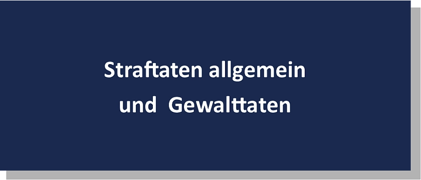 Straftaten allgemein und Gewalttaten