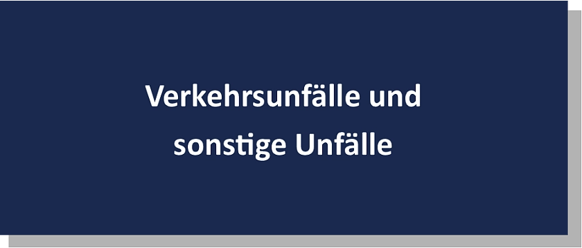 Hilfe für Opfer von Verkehrsunfällen und sonstigen Unfällen